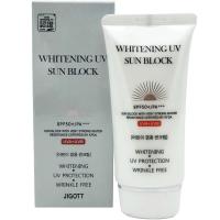 Солнцезащитный крем JIGOTT Whitening Uv Sun Block Cream SPF50+/PA+++, 70мл