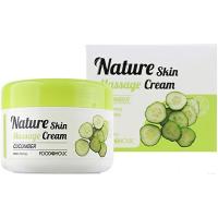 Массажный крем для лица с экстрактом огурца FOODAHOLIC Nature Skin Massage Cream Cucumber 300мл