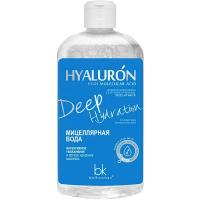 Мицеллярная вода HYALURON Deep Hydration интенсивное увлажнение и легкое удаление макияжа 500мл
