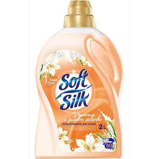 Ополаскиватель для тканей Romax SOFT SILK Кашемир и рисовое молочко 2л
