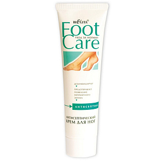 Крем для ног Foot Care Антисептический 100 мл