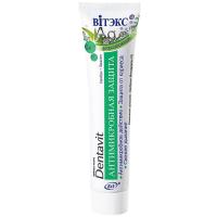 Зубная паста DENTAVIT Серебро + Эвкалипт Антимикробная 160г