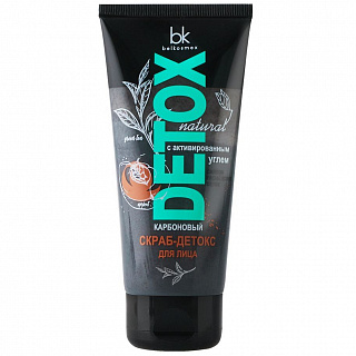 Карбоновый скраб-детокс для лица Detox Эффект полировки кожи 80г