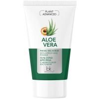Гель-скраб для лица Aloe Vera с абрикосовой косточкой 120г
