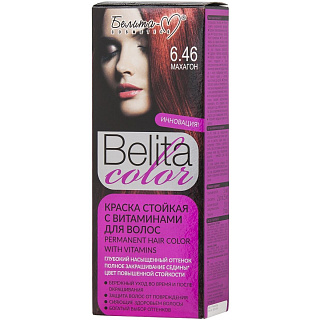 Краска для волос Belita Color тон 6.46 Махагон