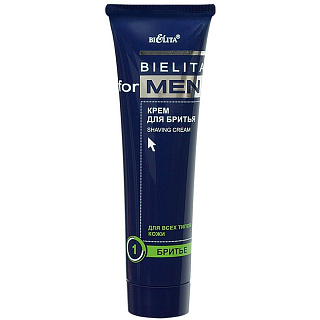 Крем для бритья Bielita for Men 100мл