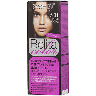 Краска для волос Belita Color тон 5.31 Горячий шоколад