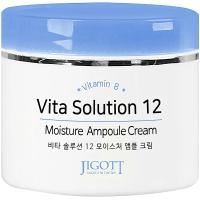 Ампульный крем для лица JIGOTT Vita Solution 12 Moisture Ampoule Cream 100мл