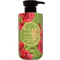 Парфюмированный шампунь для волос с экстрактом розы JIGOTT Rose Perfume Shampoo 500мл