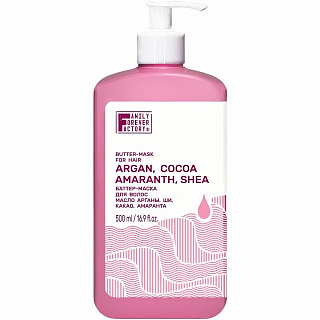 Маска-баттер для волос Hair Pure Boom Масло арганы, ши, какао, амаранта 500мл