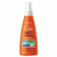 Спрей солнцезащитный для лица и тела СОЛЯРИС ALL IN ONE с нарастающим SPF 20/30/50 150 мл