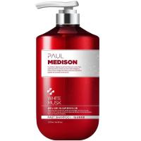 Шампунь для волос с коллагеном и ароматом белого мускуса PAUL MEDISON Deep-Red Fast Shampoo White Musk 1077мл