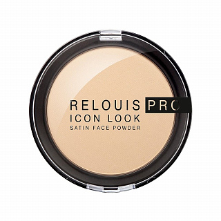 Пудра компактная RELOUIS PRO Icon Look Satin Face Powder 9г