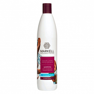 Шампунь MARKELL Hair Care Program для лишенных объема волос 500мл