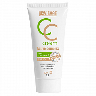 Крем тональный CC LUXVISAGE Active complex SPF 10, 35г