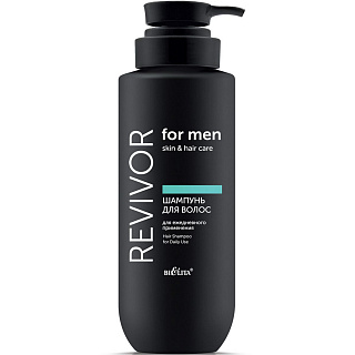 Шампунь для волос для ежедневного применения Revivor for Men.Skin & Hair Care 400мл