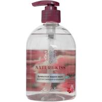 Деликатное жидкое мыло Nature Kiss Молочко миндаля & Кашемир 480мл