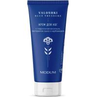 Крем для ног с гидролатом василька, экстрактом льна и карбамидом Modum VALOSHKI. Blue Treasure 75г