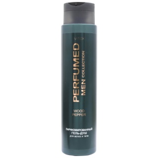Гель-душ парфюмированный для волос и тела Perfumed Men Collection Wood pepper 400 мл