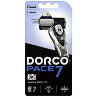 Бритвенный станок DORCO PACE 7 (станок + 2 сменные кассеты)