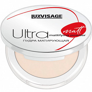 Пудра матирующая LUXVISAGE Ultra matt