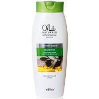 Шампунь Oil Naturals с маслами Оливы и косточек винограда для нормальных волос Питание и Защита 430мл