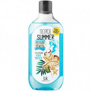 Гель для душа Tropical Summer морские минералы 500г