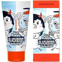 Черная кислородная маска для очищения пор Elizavecca Milky PiggyHell-Pore Bubble Blackboom Pore Pack 150мл