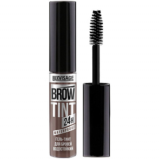 Гель-тинт для бровей водостойкий LUXVISAGE BROW TINT waterproof 24H