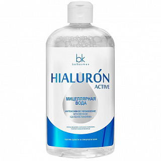 Мицеллярная вода Hialuron Active интенсивное увлажнение, удаление макияжа 500мл