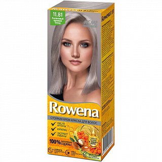 Крем-краска для волос "Rowena" тон 11.81 Платиновый премиум блонд