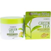 Очищающий крем для лица с экстрактом зеленого чая FOODAHOLIC Nature Skin Cleansing Cream Green Tea 300мл