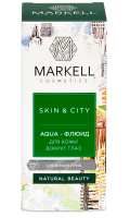 AQUA-флюид для кожи вокруг глаз MARKELL SKIN&CITY снежный гриб 10 мл