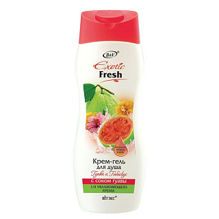 Крем-гель для душа Exotic Fresh Гуава и гибискус 500мл