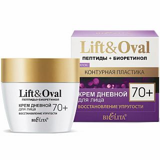 Крем для лица Дневной Lift&Oval Восстановление упругости 70+, 50мл