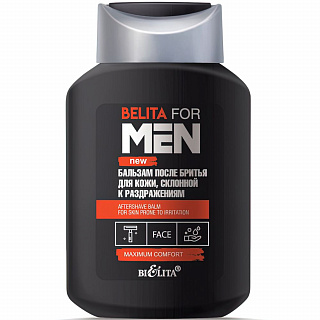 Бальзам после бритья для кожи склонной к раздражениям Belita For Men 250мл