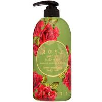 Парфюмированный гель для душа с экстрактом розы JIGOTT Rose Perfume Body Wash 750мл