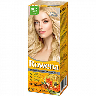 Крем-краска для волос "Rowena" тон 10.10 Светлый блонд