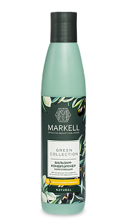 Бальзам-кондиционер MARKELL Green Collection для волос укрепляющий 200 мл