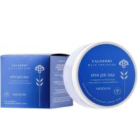 Крем для лица с гидролатом василька, гиалуроном и ниацинамидом Modum VALOSHKI. Blue Treasure 100г