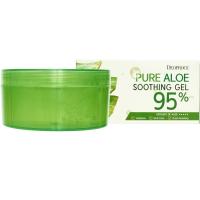 Успокаивающий гель для тела с алоэ DEOPROCE Pure Aloe Soothing Gel 95%, 300мл