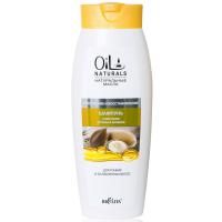 Шампунь Oil Naturals с маслами Арганы и Жожоба для тонких и ослабленных волос Укрепление и Восстановление 430мл