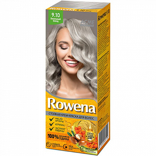 Крем-краска для волос "Rowena" тон  9.10 Пепельный блонд