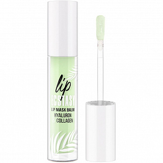 Маска-бальзам для губ LUXVISAGE LIP ECSTASY hyaluron & collagen тон 603 Mint
