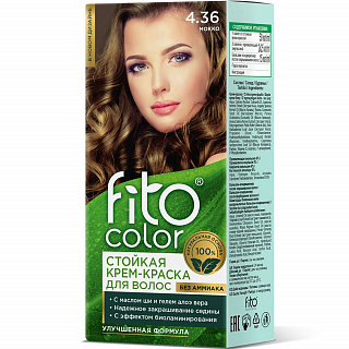 Стойкая крем-краска для волос Fito Косметик Fitocolor тон 4.36 Мокко 115мл
