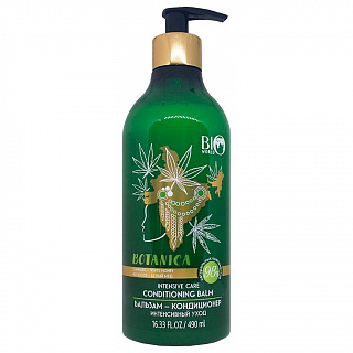 Бальзам-кондиционер Bio World Botanica Конопля, белый мед 490мл