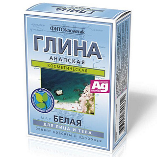Глина белая Анапская Fito Косметик 100г