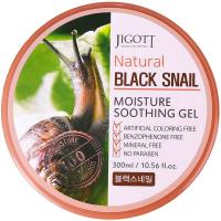 Увлажняющий успокаивающий гель с муцином черной улитки JIGOTT Natural Black Snail Moisture Soothing Gel 300мл