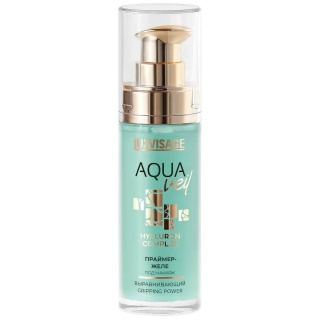 Праймер-желе под макияж выравнивающий LuxVisage AQUA veil HYALURON COMPLEX gripping power