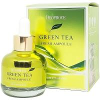 Сыворотка для лица с экстрактом зелёного чая DEOPROCE Green Tea Fresh Ampoule 30мл